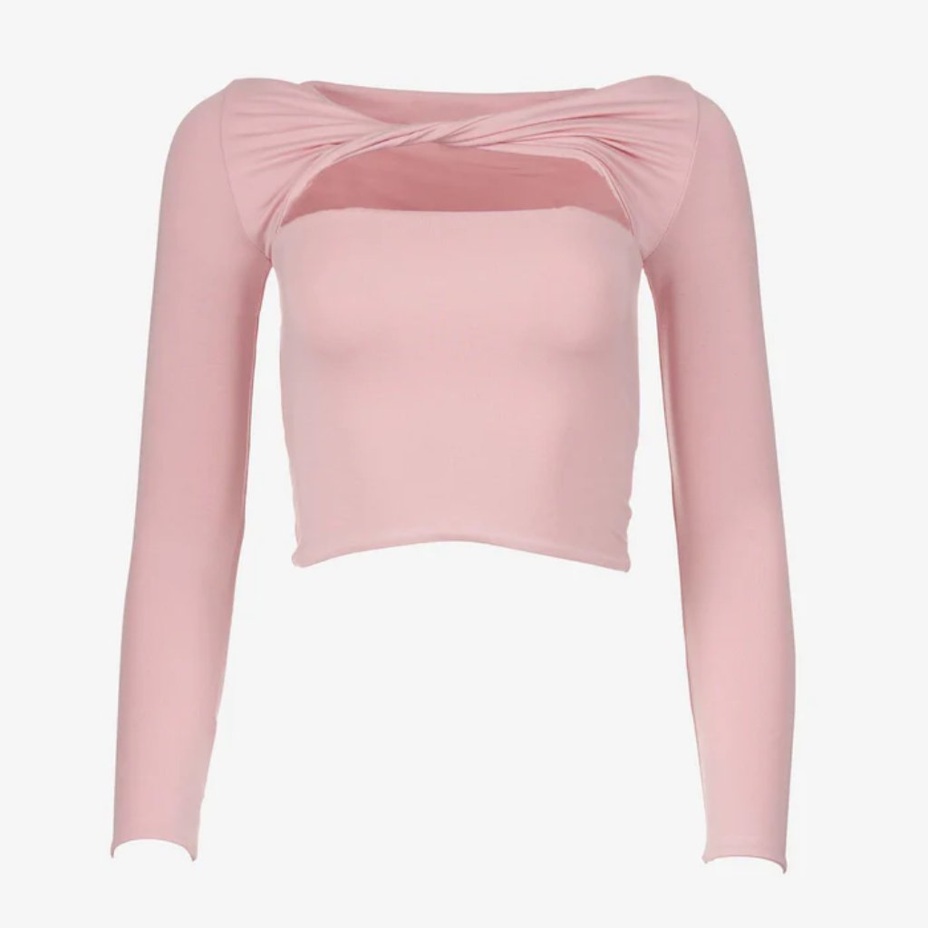 Ser.O.Ya Artemis Top, Pastel Pink, Size Small